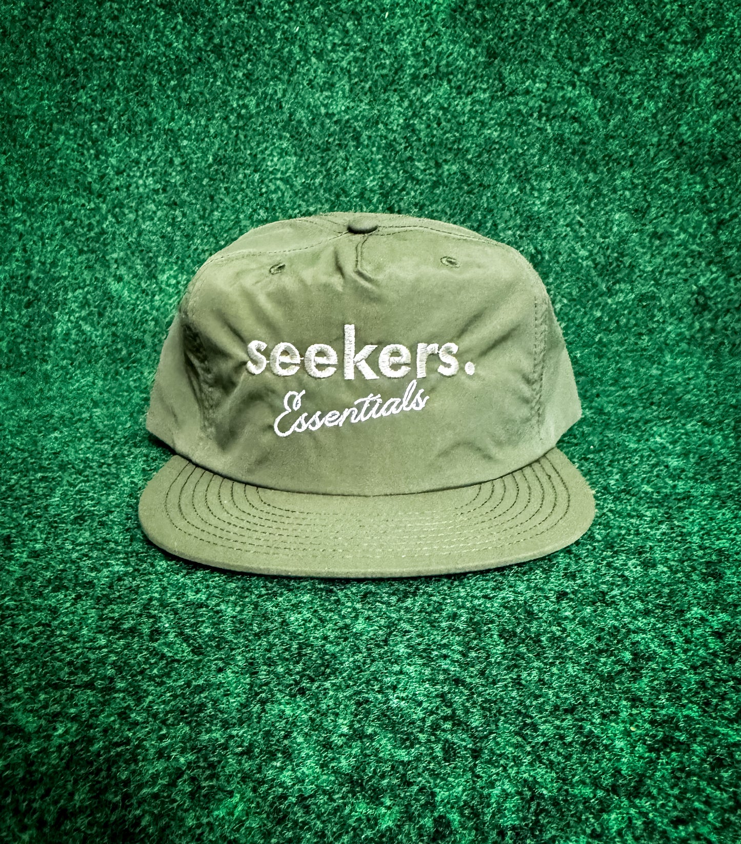 Seekers Essentials Army Nylon Snapback Cap