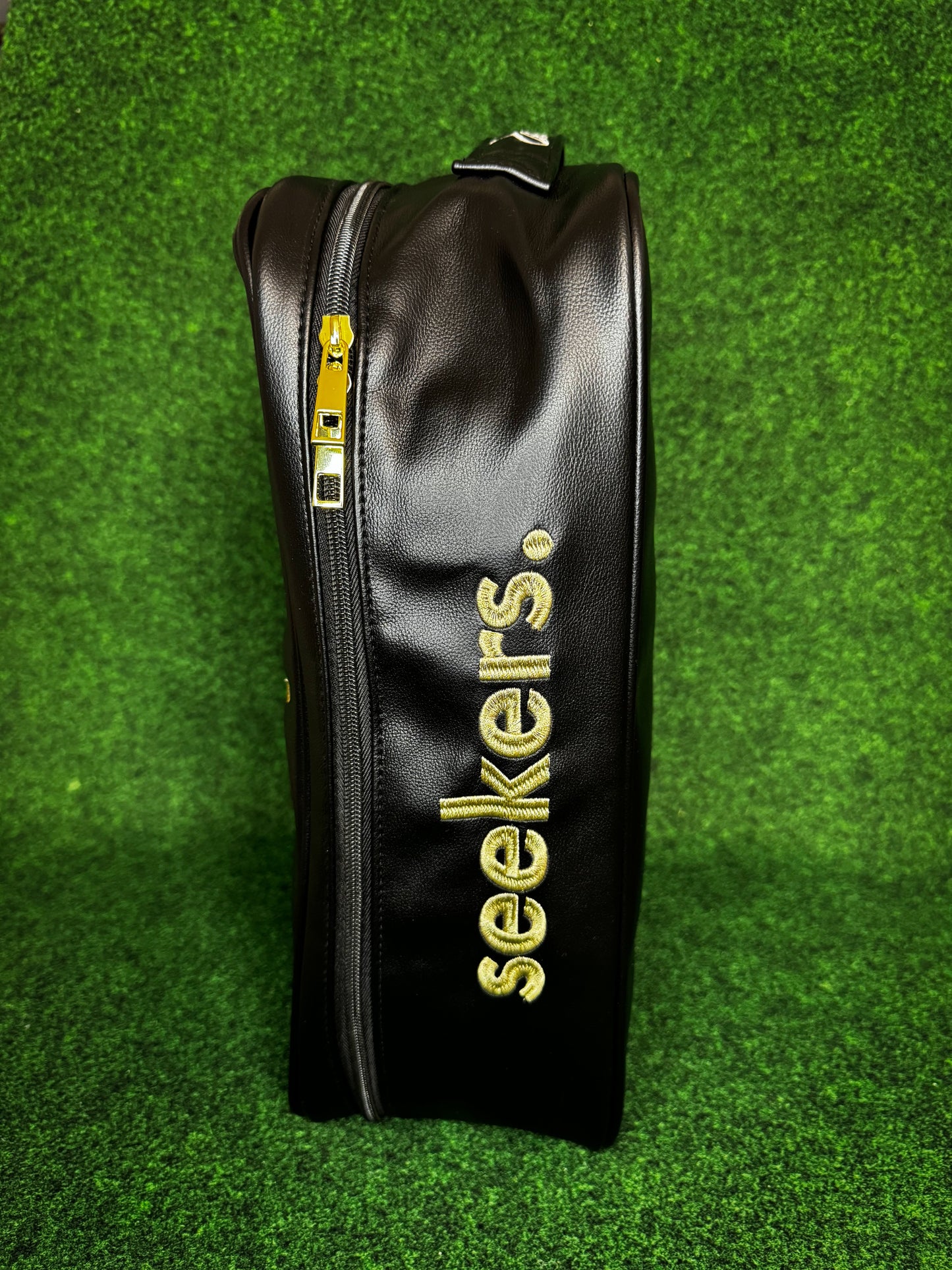 Seekers Essentials Golf Shoe Bag Black