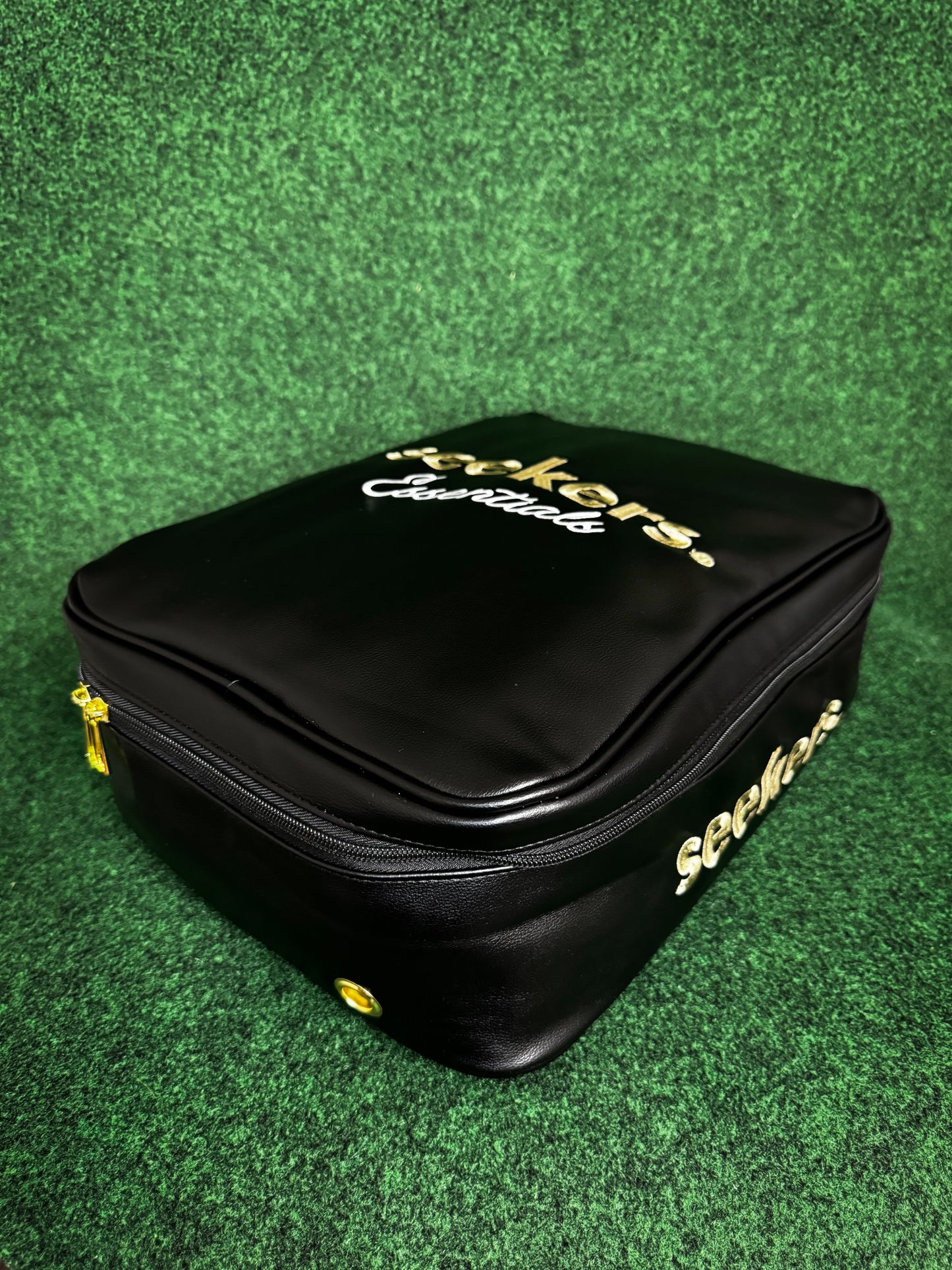 Seekers Essentials Golf Shoe Bag Black