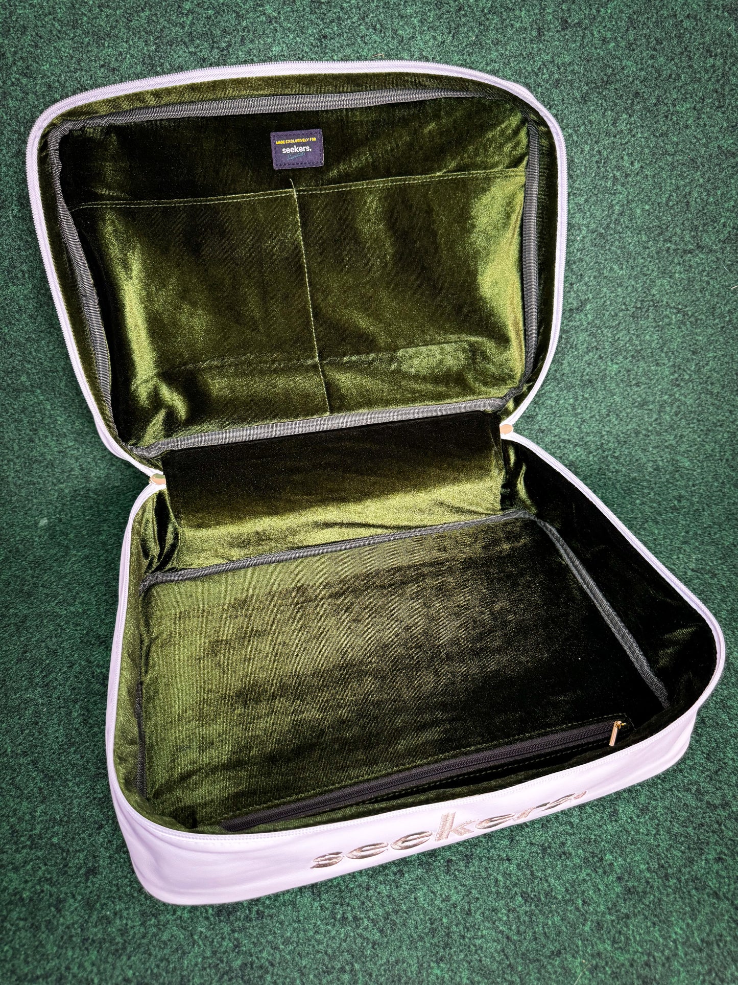 Seekers Essentials Golf Shoe Bag White