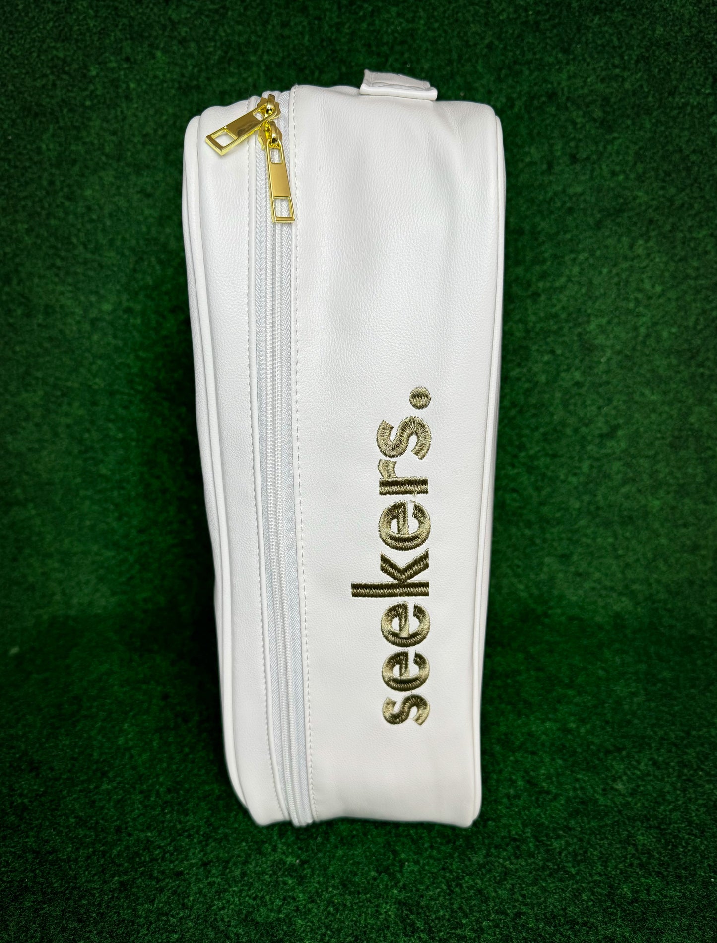 Seekers Essentials Golf Shoe Bag White