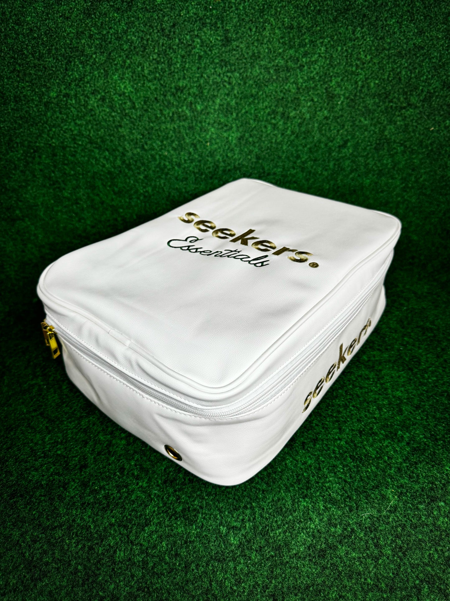 Seekers Essentials Golf Shoe Bag White