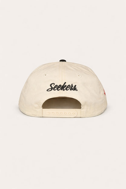 SE - Seekers Essentials Mid Profile Snapback - Black/Natural